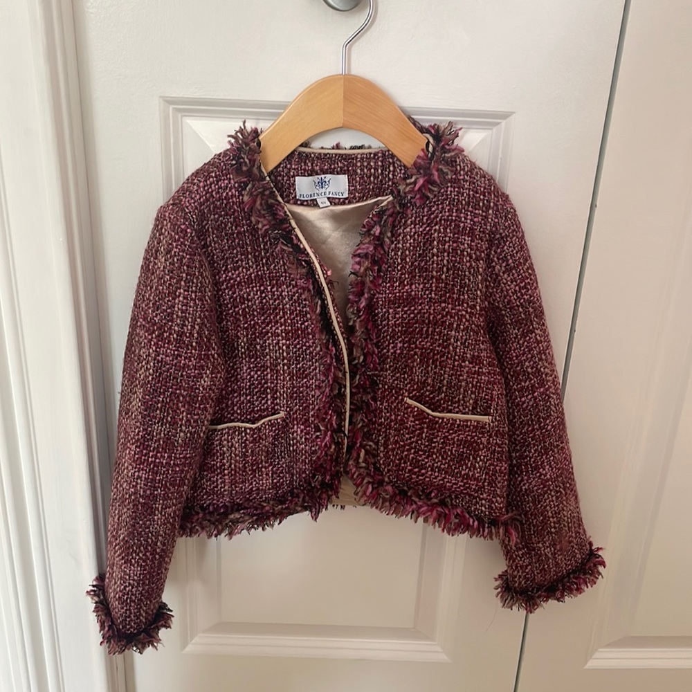 Fancy Florence size 6 children coat.
